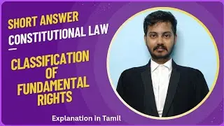 Classification of Fundamental Rights #fundamentalrights #constitution #semesterexam #education