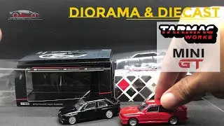 UNBOXING DIECAST 1/64 BMW M3 E30 SPORT EVOLUTION - HENNA RED | TARMAC WORKS - MINIGT