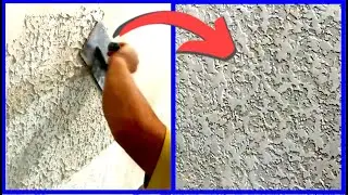 Enduit D&eacute;coratif Mur Int&eacute;rieur | Tuto : Cr&eacute;pi &agrave; Finition &Eacute;cras&eacute;e