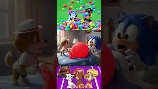 PAW PATROL X SONIC GELS X MAQUEEN X METR#tileshop#pawpatrol#sonic