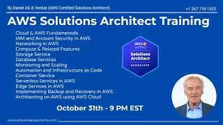 AWS Solutions Architect Training - By Daniel AG