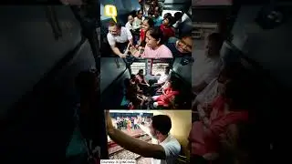 Congress Leader Rahul Gandhi Travels From Bilaspur to Raipur Via Train #shorts
