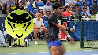 Carlos Alcaraz CRUSHING Volleys at the Net | Full Speed Training 🔥🎾