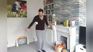 Afternoon fun in the Brook household