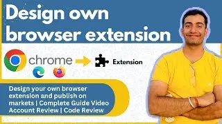 Build & Publish a Browser Extension in 2026: Chrome, Edge & Firefox!