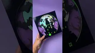 Easy Halloween shadowbox with Cricut 💜 #cricutdiy #diy #halloween #shadowbox #diycrafts #craft