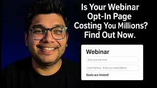 Is Your Webinar Opt-In Page Costing You Millions? Find Out Now!