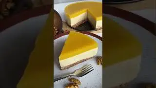 No Bake Refreshing Mango Cake