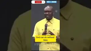 God can do without a man #apostlejoshuaselman #dailyword #revival #viral #godsstrength  #jesusfreak
