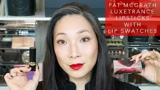 Pat McGrath LuxeTrance Lipsticks - Review & Lip Swatches