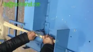 Automatic BBQ Stick Cutting Machine|Wood Stick Processing Line Video