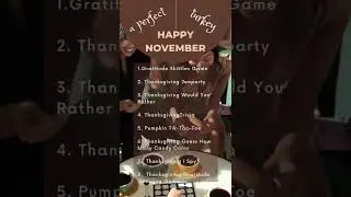 Fun Thanksgiving Games #shorts