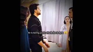 he is having panic attack due to Ayra 😩💞#bilalabbas #haniaamir #mzht#shorts#ytshorts#sadlove🥺