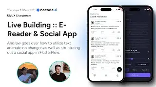 Live building in FlutterFlow