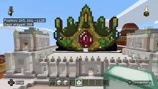 Castle Design:  Diamond Golem Revealed.  A tour of our castle 5B.