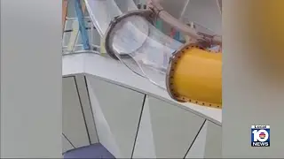Latest on cruise ship's water slide scare