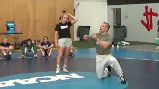 Front Headlock, Feet to Mat, Step Hop Pull, Arm Block Go Behind, Micah Jordan, June 8, 2025