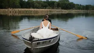 Couple writes personal vows that will have you in tears | Intimate Minnesota Lakeside Wedding