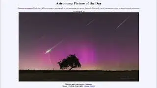 2024 August 14 - Meteors and Aurora over Germany