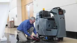 EMMA, Autonomous Floor Scrubber, and RS26L+: How to Change the Pads