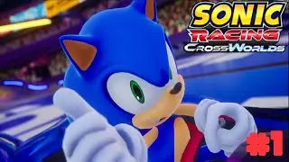 ЛУЧШАЯ гоночная игра, в которую я когда-либо играл!!! - Sonic Racing Crossworlds #1