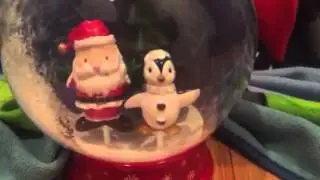 Gemmy Snowglobe- Santa and Penguin (All song) (REALLY RARE/PROTOTYPE?)