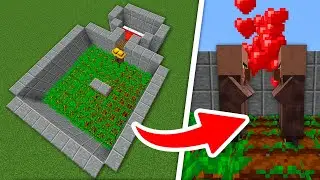 How to Build a Villager Breeder Farm !EASY! Minecraft 1.21+ | Java & Bedrock