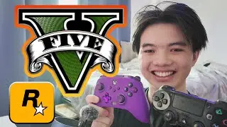 Как использовать контроллер PS4/PS5 в GTA 5 на ПК в Rockstar Launcher 2025! (Полное руководство)