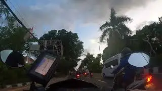 First Time Ever Riding a Scooter - Kuta to Jimbaran, Bali 🇮🇩
