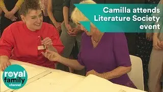 Camilla, Duchess of Cornwall attends Society of Literature induction