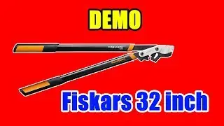 ▶️ Demo Fiskars 32 Inch PowerGear2 Lopper