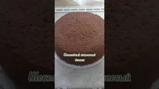 Самый вкусный шоколадный бисквит #рецепты #cakerecipe #торт #cakecream #рецепт