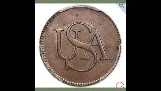 (1785) Token Bar Copper MS65BN $ 65,000💵💵💵💵💵💵🎆🎆🎆🎆🚨🚨🚨🚨📚📚🚨🚨🚨🚨