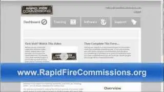 Rapid Fire Commissions 2 0 Review and Members Area Tour