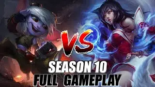 Electrocute Ahri Vs Tristana Season 10 Full Gameplay ~ LegitKorea