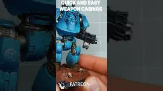 QUICK AND EASY WEAPON CASINGS! #warhammer40k #paintingtutorial #thehorusheresy