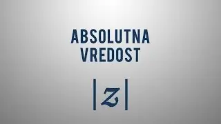 Absolutna vrednost kompleksnega števila