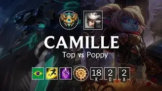 Camille Top vs Poppy - BR Challenger Patch 8.21