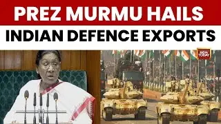 Union Budget | Twin Boost for India: Murmu Predicts End of Terrorism | Highlights Defence Exports