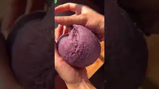 Soft and Fluffy Ube Milk Bread || Haikyuu Anime Bread