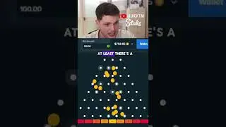 SPAMMING $100 PLINKO BALLS! #plinko #stake #quicktmclips
