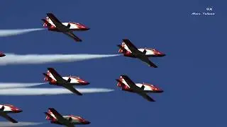 4Kᵁᴴᴰ 4K UHD Patrulla Aguila Casa c101  full display Payerne 2014