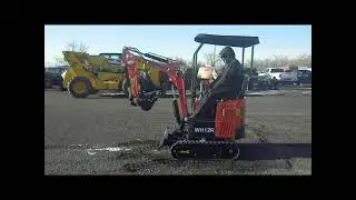 4621- New 2024 AGT WH12R Mini Excavator