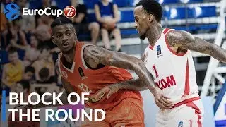 7DAYS EuroCup Block of the Round: Alex Hamilton, Maccabi Rishon Lezion