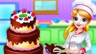 Sweet 🎂🧁 bakery chef mania - design cake as you wish ||cakegamesforgirls