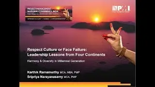 PMNC17 - Respect Culture or Face Failure - Leadership Lessons from Four Continents