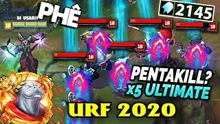 BESt URF 2020 MOMENTS  - LEAGUE OF LEGENDS