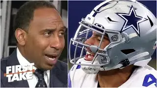 Stephen A. avoided social media after the Cowboys&rsquo; win, rips Falcons for blown lead | First Take