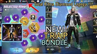 New Trap Bundle | Trap Chromablack Bundle | Total Kitna Diamond Lagega? #trap #freefire #ffnewevent