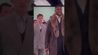 Anthony Joshua & Luke Rockhold WALK the RUNWAY for Hugo Boss